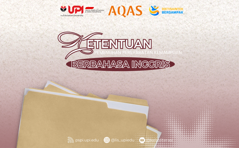 KETENTUAN PEMENUHAN PERSYARATAN BERBAHASA INGGRIS