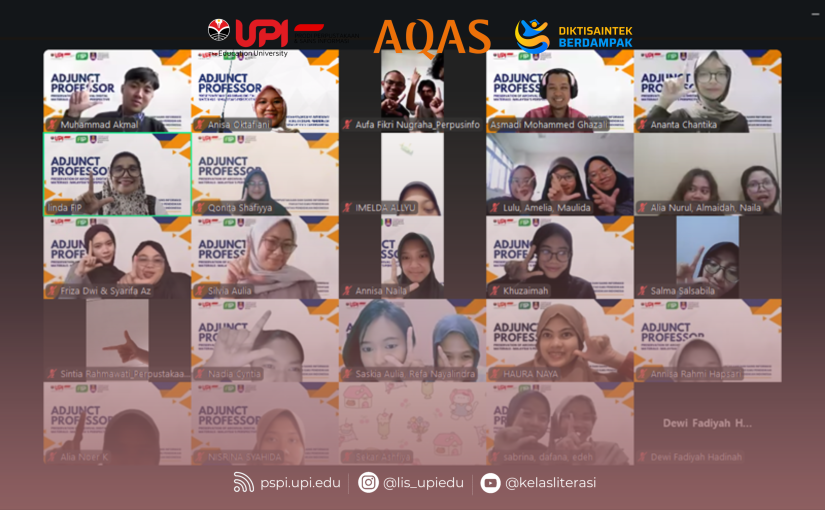 PROGRAM STUDI PERPUSTAKAAN DAN SAINS INFORMASI UPI GELAR ADJUNCT PROFESSOR BERTEMA PRESERVASI ARSIP DIGITAL