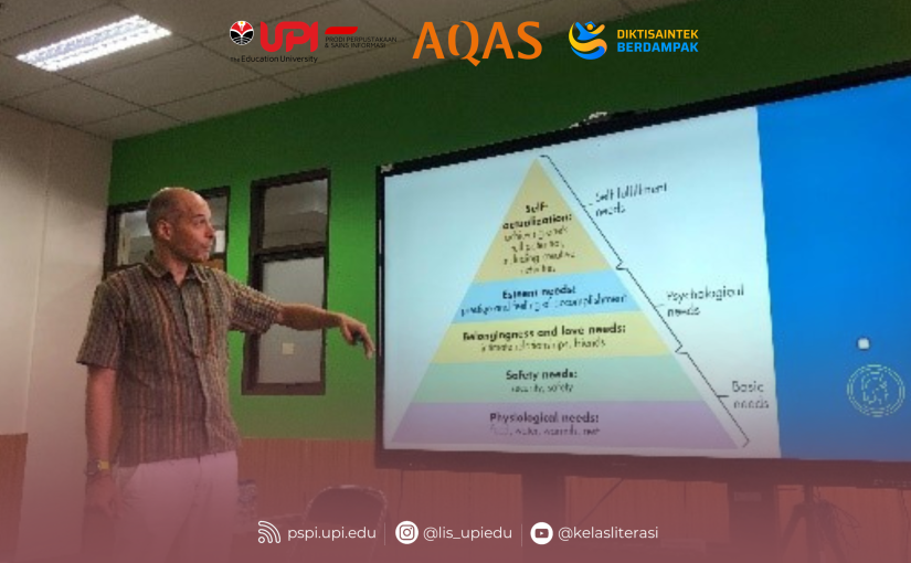 MEMBANGUN KONEKTIVITAS PENGETAHUAN: DR. MILAN (COMENIUS UNIVERSITY BRATISLAVA, SLOVAKIA) BERSAMA MAHASISWA PROGRAM STUDI PERPUSTAKAAN DAN SAINS INFORMASI