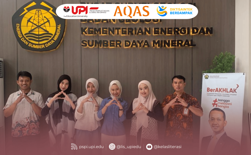MAHASISWA PERPUSINFO TELAH MELAKSANAKAN MAGANG MANDIRI DI PUSAT SURVEI GEOLOGI KEMENTERIAN ENERGI DAN SUMBER DAYA MINERAL