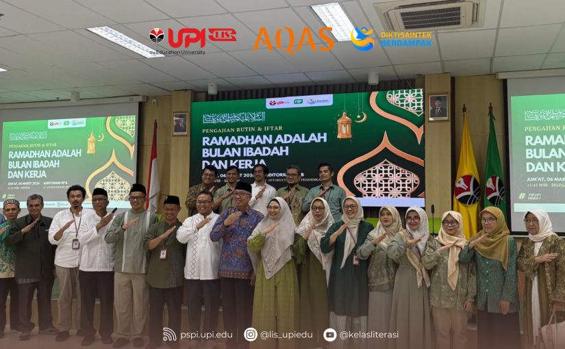 PRODI PERPUSTAKAAN DAN SAINS DAN SAINS INFORMASI IKUT SERTA DALAM KEGIATAN PENGAJIAN RAMADHAN DAN BUKA PUASA BERSAMA PEGAWAI FIP UPI 1447 H