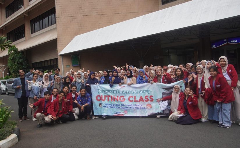 ANGKATAN 2023 OUTING CLASS KE PERPUSTAKAAN NASIONAL RI DAN PERPUSTAKAAN NASIONAL RI SALEMBA