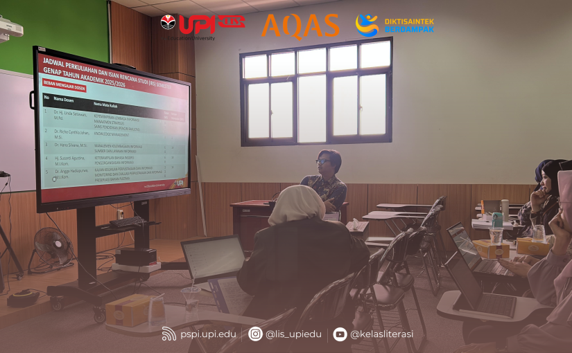 PRODI PERPUSTAKAAN DAN SAINS INFORMASI UPI GELAR RAPAT RUTIN BAHAS PENYELARASAN KURIKULUM DAN AKSES PENDIDIKAN INKLUSIF