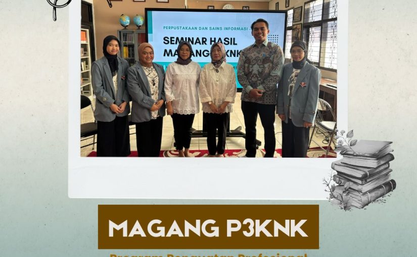Seminar Hasil Magang P3KNK di Perpustakaan SMA Negeri 1 Bandung