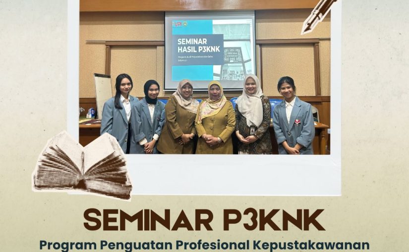 Seminar Hasil Magang P3KNK di Perpustakaan SMA Negeri 5 Bandung