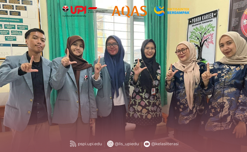 PENERIMAAN MAHASISWA P3NK PRODI PERPUSINFO DI SMPN 52 BANDUNG