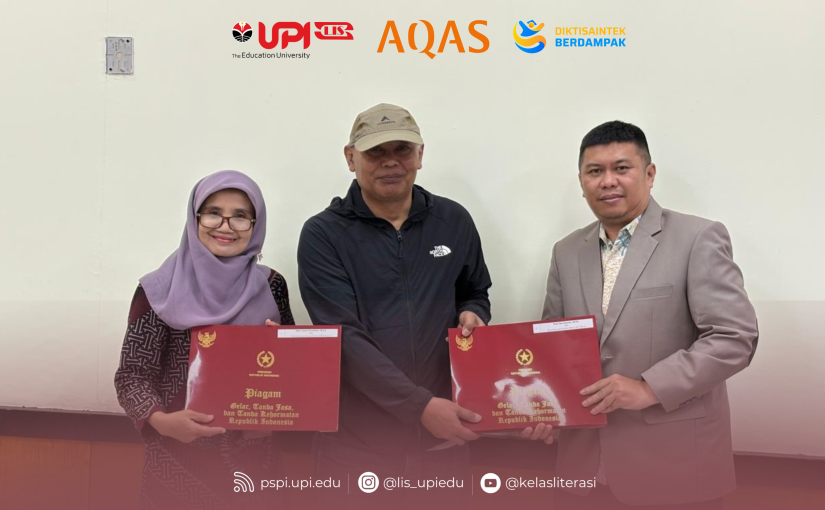 DOSEN PRODI PERPUSTAKAAN DAN SAINS INFORMASI FIP UPI TERIMA TANDA KEHORMATAN SATYALANCANA KARYA SATYA DI LINGKUNGAN UPI