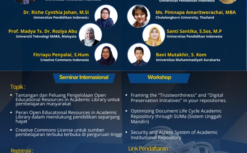 INTERNATIONAL SEMINAR DAN WORKSHOP