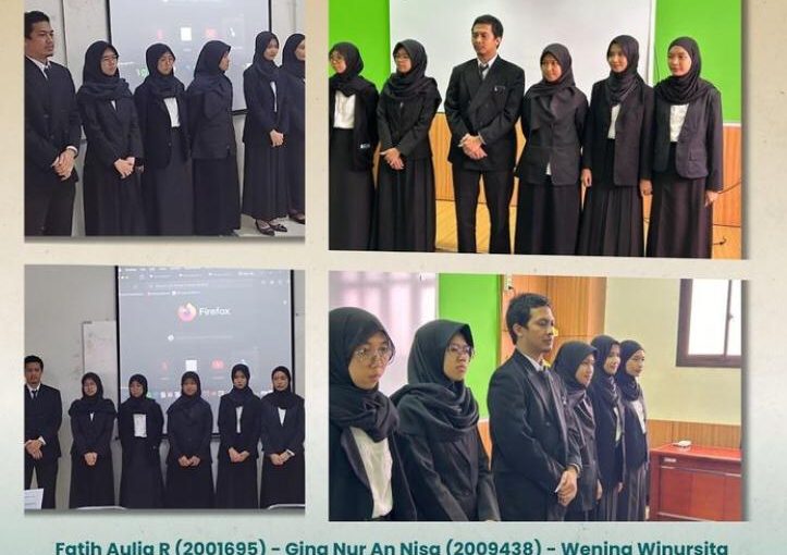MAHASISWA PROGRAM STUDI PERPUSTAKAAN DAN SAINS INFORMASI UNIVERSITAS PENDIDIKAN INDONESIA SUKSES LALUI UJIAN SIDANG