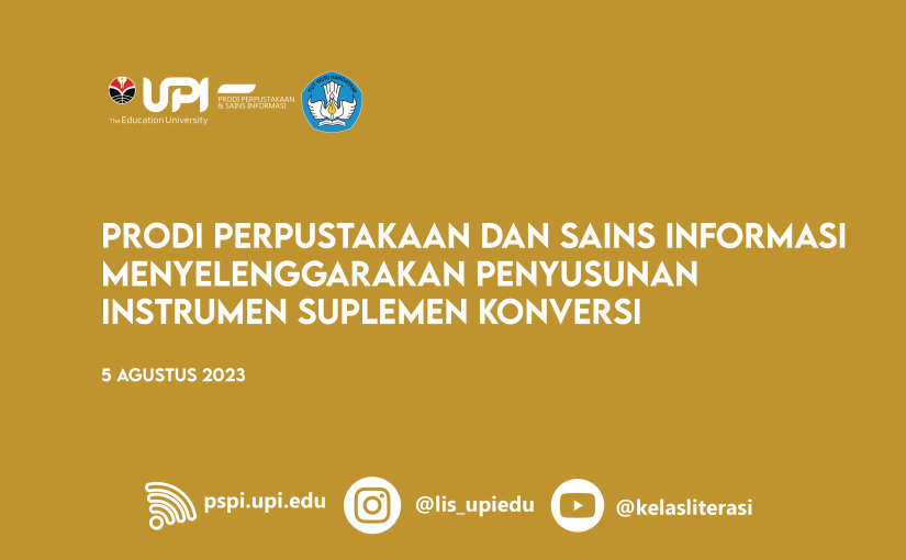 PRODI PERPUSINFO MENYELENGGARAKAN KEGIATAN PENYUSUNAN ISK