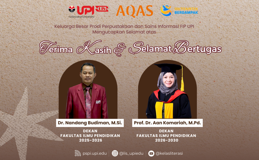 SERAH TERIMA JABATAN DEKAN FIP PERIODE 2025-2030