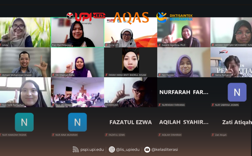 PRODI PERPUSINFO UPI GELAR RAPAT KOORDINASI PERSIAPAN PERKULIAHAN INBOUND STUDENT EXCHANGE DENGAN UITM KEDAH