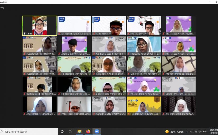 PEMBUKAAN KEGIATAN KADERISASI 2021 PRODI PERPUSINFO