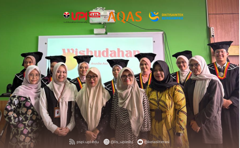 WISH-UDAHAN GELOMBANG I “ARUNIKA ASA” WARNAI MOMEN WISUDA MAHASISWA PERPUSINFO FIP UPI