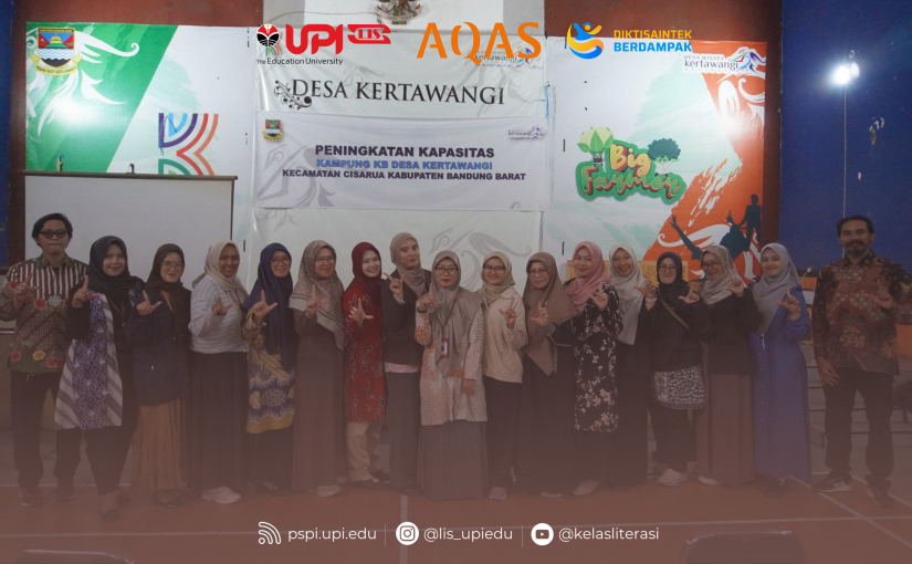 WORKSHOP PERPUSTAKAAN DI DESA KERTAWANGI DALAM RANGKA PENGABDIAN KEPADA MASYARAKAT