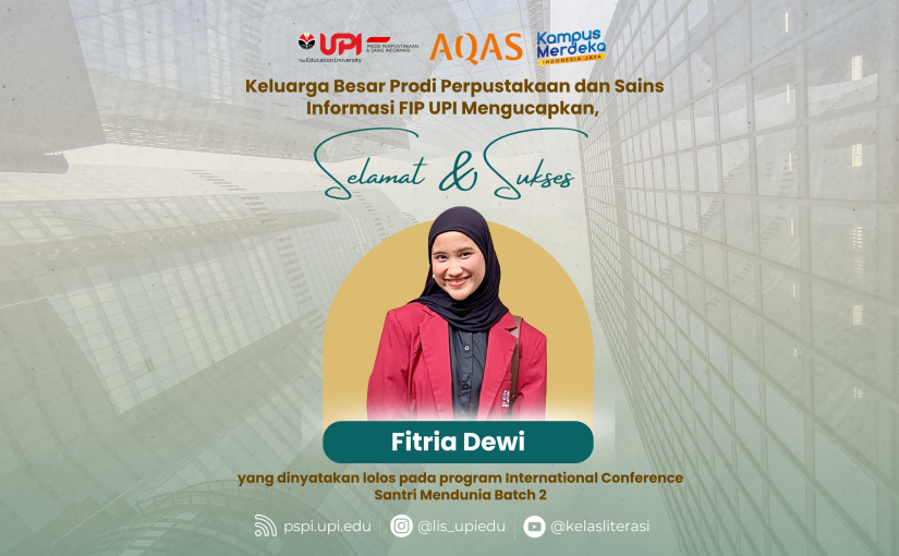 MAHASISWA PRODI LOLOS PROGRAM INTERNATIONAL CONFERENCE SANTRI MENDUNIA BATCH 2 TAHUN 2025