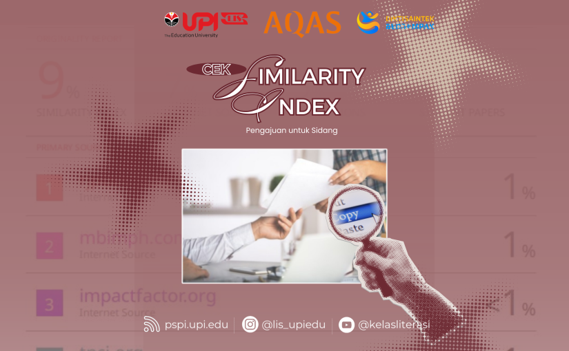 PERSYARATAN PENGAJUAN CEK SIMILARITY INDEX